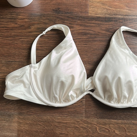NWT Shade & Shore White Bikini Top XL | Bridal | Bachelorette Party | White - Picture 2 of 10